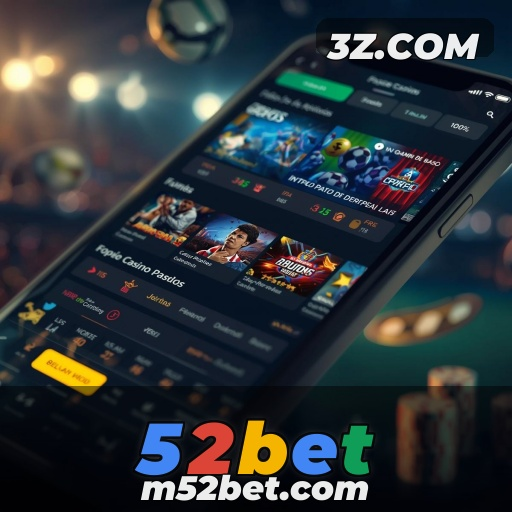 Mobile and desktop 52bet platform